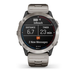 Garmin - quatix 6x Solar Titanium - ceas inteligent premium cu GPS cu functii avansate pentru sport si navigatie - 51mm diametru - Img 7
