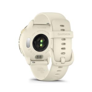 Garmin - vivoactive 6 smartwatch cu GPS și AMOLED - ramă lunar gold - carcasă lunar şi bratara din silicon Bone - Img 6