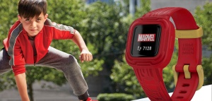Garmin Vivofit Jr. 3 - curea schimb - rosu Marvel Iron Man - Img 4