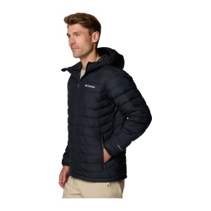 Geaca Puf Barbati Columbia Powder Lite II Hooded Black - Img 4