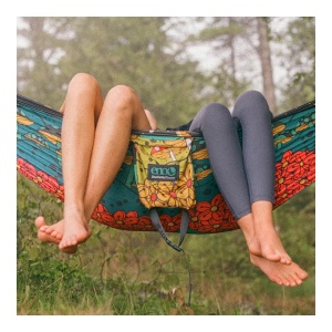 Hamac Unisex ENO DoubleNest Hammock Day to Night Green - Img 5