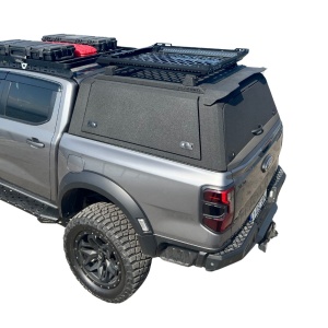 Hardtop Ford Ranger, Wildtrack, Raptor, pentru modelele Double Cab 2023+, finisaj negru antizgârieturi, AQMCAB T80 - Img 4