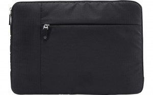 HUSA CASE LOGIC notebook 15.6″, nylon, 1 compartiment, buzunar frontal pt. tableta, black, TS115 BLACK - Img 1