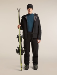 Icebreaker - bluza - 300 MerinoFine Polar LS Half Zip - Abyss - L - Img 4