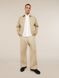 Icebreaker - pantaloni - Cott Twill Adj Pants - Safari - L