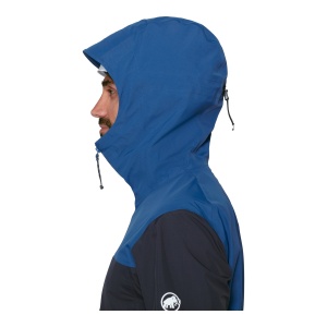 Jacheta Barbati Mammut Alto Guide HS Hooded Marine-Tschiel - Img 9