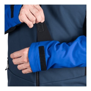 Jacheta Barbati Northfinder Softshell Aurelian Blue Black - Img 4
