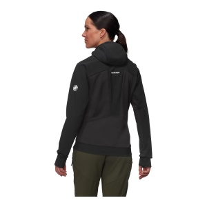 Jacheta Femei Mammut Aenergy So Hybrid Hooded Black - Img 3