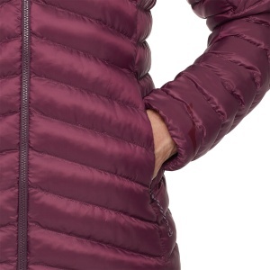 Jacheta Femei Mammut Albula In Hooded Vin-Black - Img 4