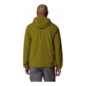Jacheta Softshell Barbati Columbia Tall Heights™ III Hooded Green - Img 3