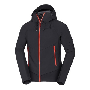 Jacheta Softshell Barbati Northfinder Lightweight Hiking Ambrose Blackblack - Img 2