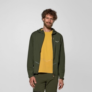 Jacheta softshell barbati Salewa Pedroc Wind Light Hooded - Img 6