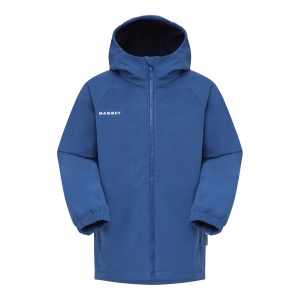 Jacheta Softshell Copii Mammut Ultimate Comfort SO Hooded Tschiel - Img 2