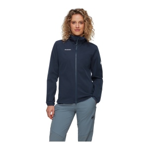 Jacheta Softshell Femei Mammut GRANITE SO Hooded Marine