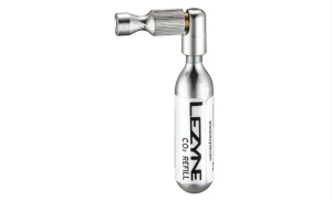 Lezyne - mini pompa CO2 - Trigger Drive cu cartus 26g - argintie