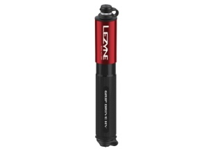 Lezyne - mini pompa - Hand Pump Grip Drive HV small - 90 PSI | 6.2 bar - red
