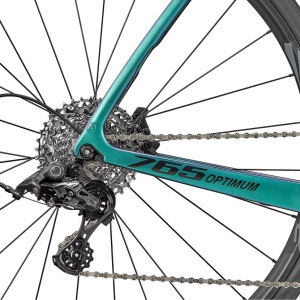 Look - bicicleta sosea de anduranta - Optimum 2 Disc - Campagnolo Chorus - Verde Albastru Cameleon - Img 5