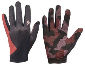 Mănuși Merida Second Skin Lung M Bordo/Negru