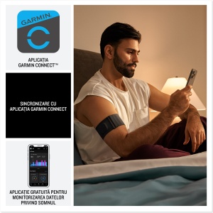 Monitor somn pentru brat Garmin Index Sleep Monitor S/M - Img 4