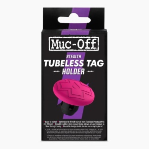 Muc-Off - Valva tubeless 44mm cu suport accesoriu localizare GPS bicicleta Stealth Tubeless Tag Holder - Img 8