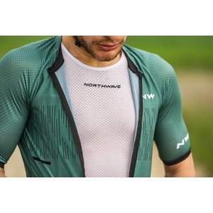 Northwave - maiou ciclism - Light SL Base Layer - alb - Img 13