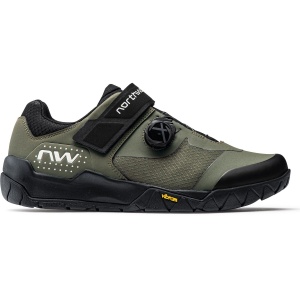 Northwave Overland Plus - pantofi pentru ciclism MTB All Terrain Mountain - negru verde inchis army - Img 1