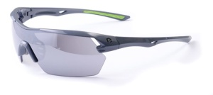 Ochelari Bikefun Target gri #2 smoke lentilă, silver mirror C3