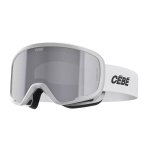 Ochelari Schi Copii Cebe Hoopoe 2 White-Grey SIlver Mirror Cat. 2-3 One Size