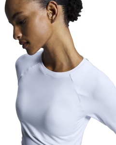 On - bluza - Studio Long-T Crop W - White - Img 5