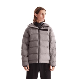 On Cloud - geaca puf vreme rece pentru barbati Challenger Jacket - gri deschis - Img 2