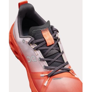 On Cloudsurfer Trail waterproof - pantofi alergare pentru femei - portocaliu flacara mov deschis - Img 8