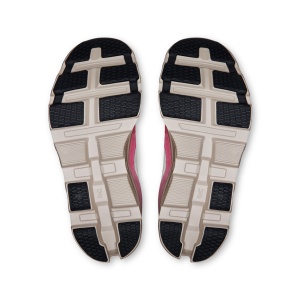 On - pantofi alergare - Cloudmonster 2 W - Ivory | Red - Img 4