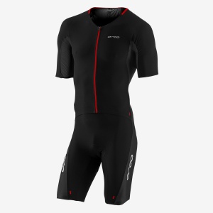 Orca 226 Perform Aero Race Suit - costum trisuit pentru triatlon - negru-portocaliu