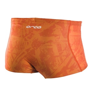 Orca - Boxeri inot pentru barbati Square Leg swimsuit - albastru inchis royal verde lime - Img 2