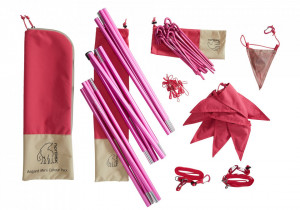 Pachet Accesorii Cort Asgard Mini Colour Pack Cherry Spirit Nordisk - Img 11