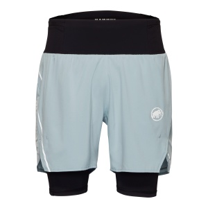 Pantaloni Scurti Barbati Mammut Aenergy TR 2 in 1 Blue - Img 2