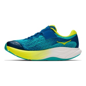 Pantofi Alergare Copii Hoka Rincon 4 Little Electric Aqua / Neon Hoka Citrus - Img 8