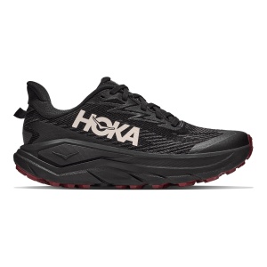 Pantofi Alergare Montana Femei Hoka Challenger 8 GORE-TEX Black / Varsity Burgundy