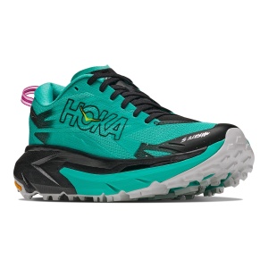Pantofi Alergare Montana Femei Hoka Mafate 5 Black / Electric Aqua - Img 6