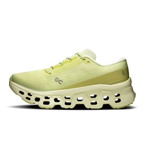 Pantofi alergare On Cloudmonster 3 W - amortizare maximă sosea - Limelight | Seedling - Img 4