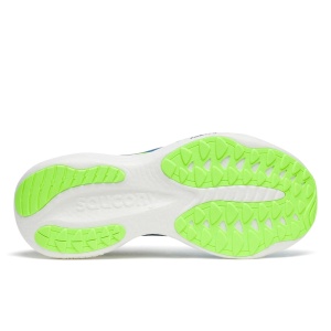 Pantofi alergare Saucony Ride 19 - albastru Cobalt | Slime | PWRRUN+ - Img 6