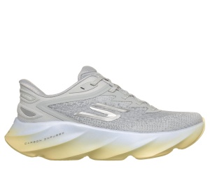 Pantofi alergare Skechers Hands Free Slip-Ins Aero Burst damă - gri deschis albastru