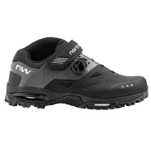 Pantofi MTB Northwave Enduro Mid 2 - negru/gri închis | All Mountain
