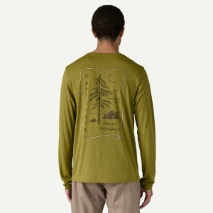 Patagonia - bluza - M Capilene Cool Daily Graphic Lands - Verde - Img 3