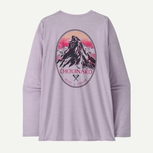 Patagonia - bluza - W Capilene Cool Daily Graphic Lands - Mov