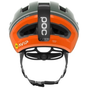 POC - casca ciclism - Omne Beacon Mips - Fluorescent Orange AVIP I Epidote Green Matt - Img 4