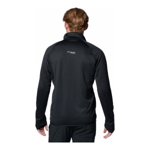 Polar Barbati Columbia Triple Canyon™ Grid Fleece II Full Zip Black - Img 6