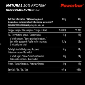 Powerbar - baton proteic Protein+ 30% banana ciocolata 40g - Img 2