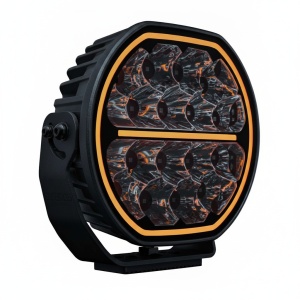 Proiector LED faza lunga universal Big Energy 2.0 9 inch, 12900 lumeni, pozitie alb/amber, Strands