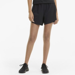 Puma - pantaloni scurti pentru femei Run Favorite Woven 5 inch pants - negru - Img 3